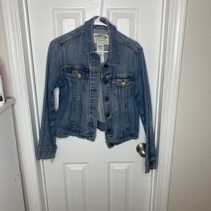 Thrifted jean jacket